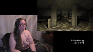 Naked with Vibrator Outlast Play Through part 3