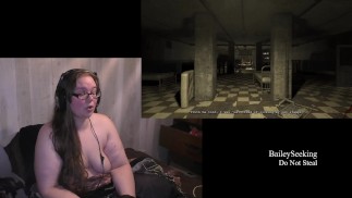 Naked with Vibrator Outlast Play Through part 3