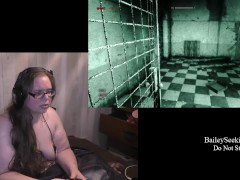 Naked with Vibrator Outlast Play Through part 4