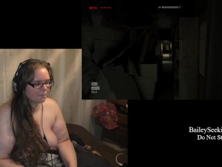 Naked_with Vibrator Outlast Play_Through Part_5