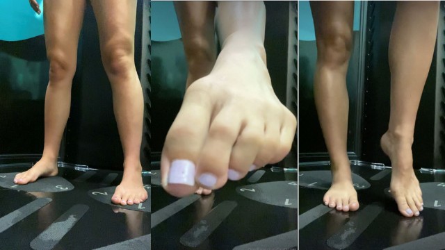 Legs in Tanning Booth and Foot Show off - Pornhub.com