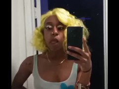 Stripper Bloopers: Insta: GlossyLilBby Gotta Pay To Nut On This Pretty Face Lmao ;)