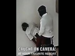 Jamaican hotel working fucking on shift 
