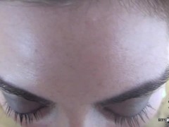French slut Charley Harper gives BJ to a little dick