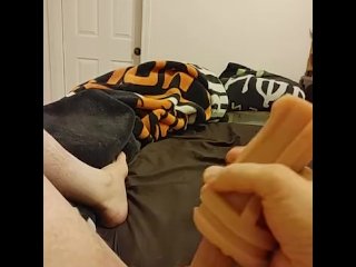 exclusive, shaved, solo male, sex toys
