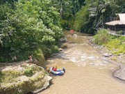 Preview 2 of PUBLIC PEE at Waterfall among Rafting lovers