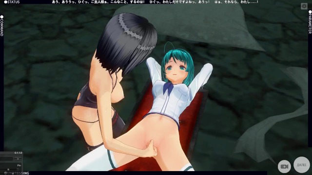 3D HENTAI BDSM YURI the Mistress took the Schoolgirl to the Basement to Bring to Orgasms (PART 1)