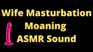 Esposa sexy sola en casa ASMR gimiendo sonidos, trata de no correrse, muy rápido