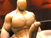 Preview 5 of Golem Growth 3, Hyper muscle absorption vore growth