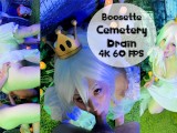 Boosette Cemetery Drain 4K TEASER OmankoVivi Cosplay Ahegao Halloween