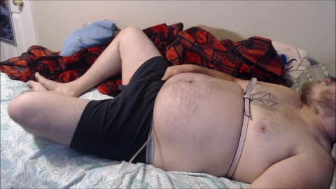 Air Belly Inflation in Bed