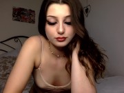 Preview 2 of 2X TOYS 2X ORGASMS FULLY NAKED CHATURBATE TEEN CAMGIRL BEDROOM LIVESTREAM RECORDING