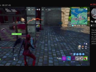 PORNSTAR GETTING FUCKED ON FORNITE