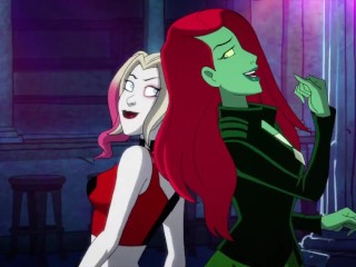 Vídeo Pornô De Harley Quinn e Poison Ivy Lesbian