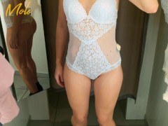 Девушка в примерочной Красивое нижнее белье Anna Mole  - Screenshot 9 of 16 - Beautiful Lingerie