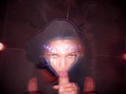 Preview 3 of Feverish Dreams : The Shapeshifting Demon Girl | Facial Blowjob Cum Explosion | Halloween 2020
