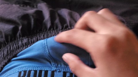 Rubbing my young cock 18 solo teaser
