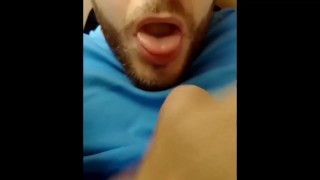 Guy Self swallow - I only missed one drop of my own cum ;P