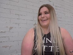 Video Chubby Blonde first time Gloryhole