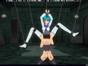 Preview 1 of 3D HENTAI BDSM The mistress took the schoolgirl to the basement to bring to orgasms (PART 2)