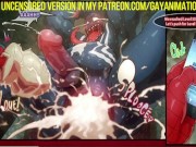 Preview 4 of SpiderMan x Venom Gay Animated Film