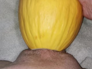 Big Dick Fucking Watermelon ( Canari ) Close_Up