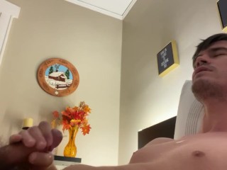 Eddie De Luca Quick Wank before Bed