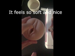 UNBOXING and FUCKING Riley Reid FLESHLIGHT [CLOSE UP] Cumshot!