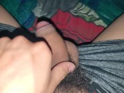 Preview 2 of Pov Young friend tricked for dick video during sleepover