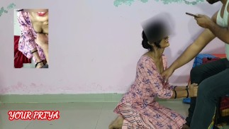 18-летнюю сексуальную горничную трахнул хозяин дома, пока ее жены не было рядом