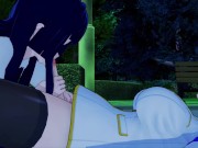 Preview 1 of FUTA SENRAN KAGURA IKARUGA X GINTAMA IMAI NOBUME 3D HENTAI