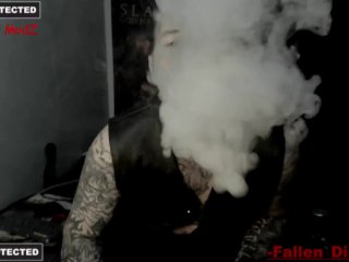 demonic possession, smoking, homemade, 60fps