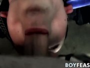 Preview 3 of Tattooed twink Blake Mast wanking while POV sucking big dick