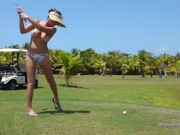 Topless Golfing with Nyssa Nevers - Pornhub.com