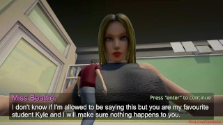 Back To School GIANTESS SHRINKING GAME