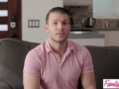 Video "If you're gonna do this, do it right! Let your stepsis fuck you in front of the whole stepfamily"