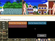 Preview 2 of Let's turn the flirting beach into a nudist fuck beach [Adult game] Ep.2 outdoor voyeurism