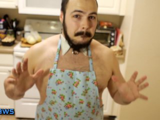 hand fetish, pov, series, naked apron