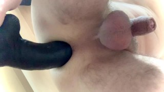 Prostate milking session with BBC