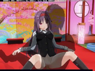 3D HENTAI Konno Yuuki Loves Cum in_Her Pussy