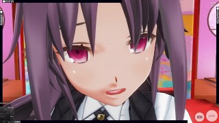 3D HENTAI Konno Yuuki Has A Thing For Cum In Her Pussy