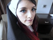 Preview 1 of Naughty Nun Surrenders to Anal Temptation Teaser - Rainbowslut