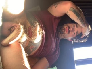 morning coffee and cum