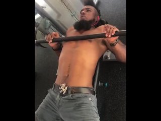 exclusive, sfw, working out, mr montana