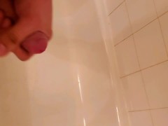 Morning Hotel Masturbating and Cumshot