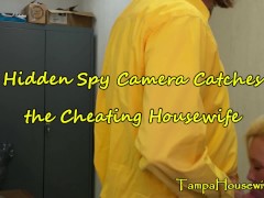 Video Hidden  Catches the Cheating Housewife