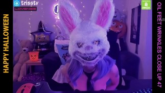 HALLOWEEN 2020 CAM GIRL TRISS2020 ON CHATURBATE | Feet Fetish Alert