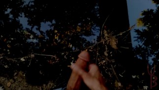 Pissing And Cumming In Some Creepy Scary Woods! BTM
