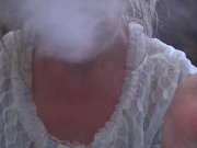 Preview 1 of ASMR: Put a MILF to bed with a smoke