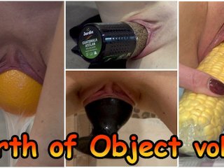 verified couples, toys, compilation, huge objects pussy